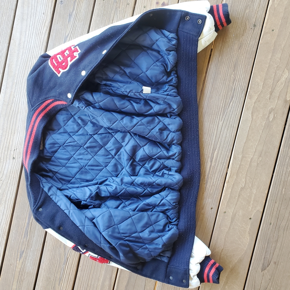 90s Rolling Stones Navy and White Jacket - Picture 11 of 12